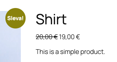 Auto Price na produktové stránce