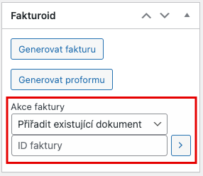 Přiřazení dokumentu