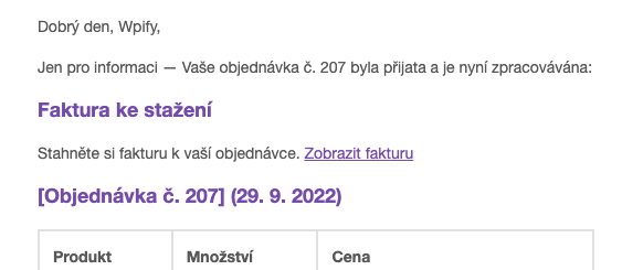 Příklad nadpisu a textu