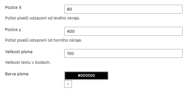 Voucher template preview